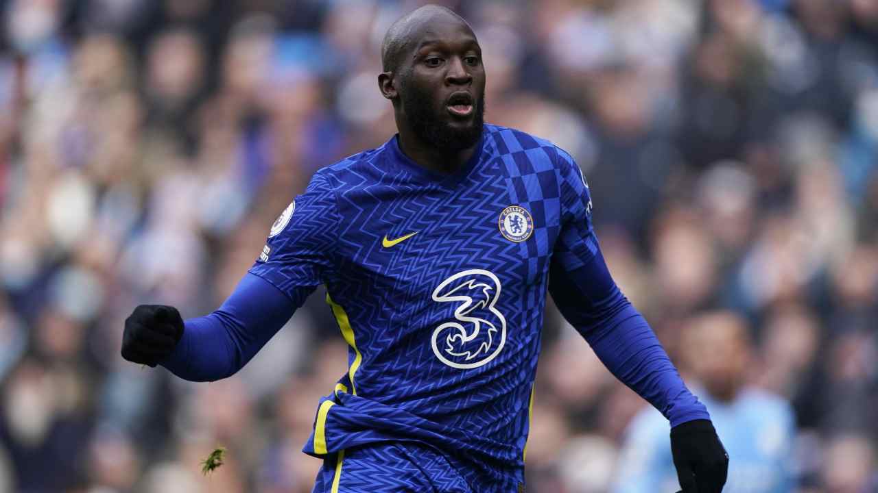 Romelu Lukaku con la maglia del Chelsea napolicalciolive.com 26112022