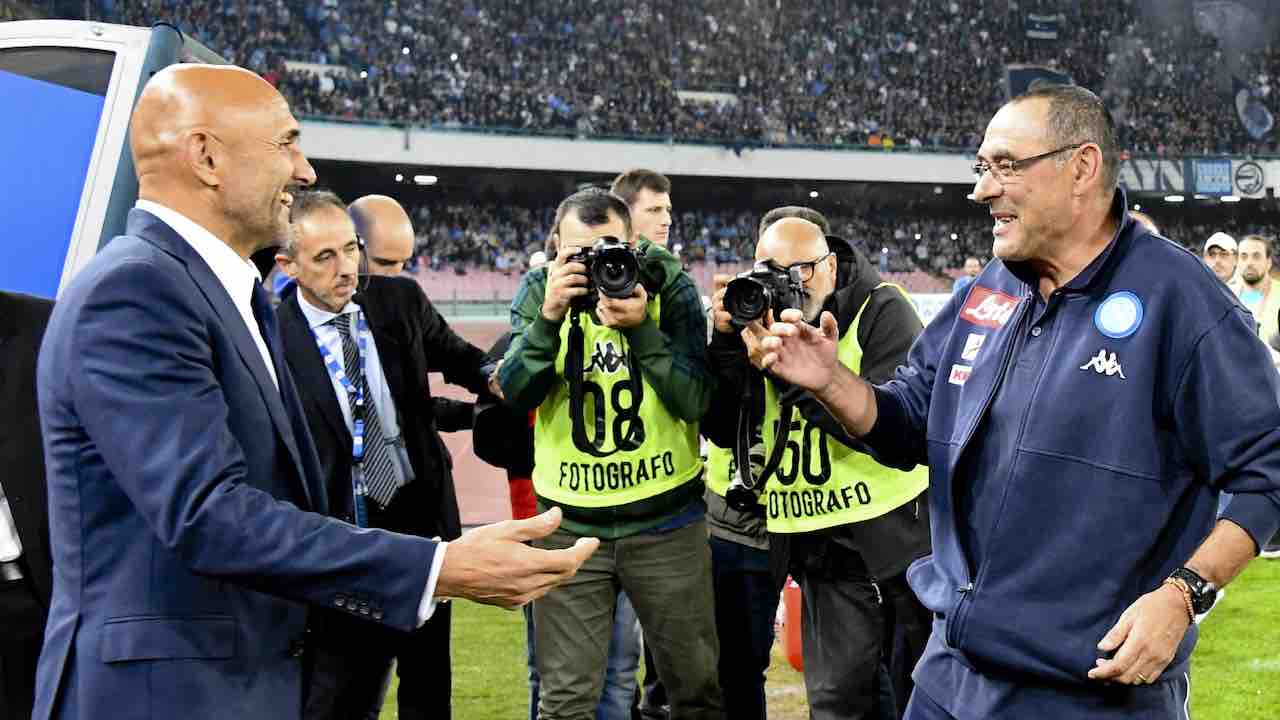 Spalletti-Sarri confronto 11112022 Napolicalciolive.com