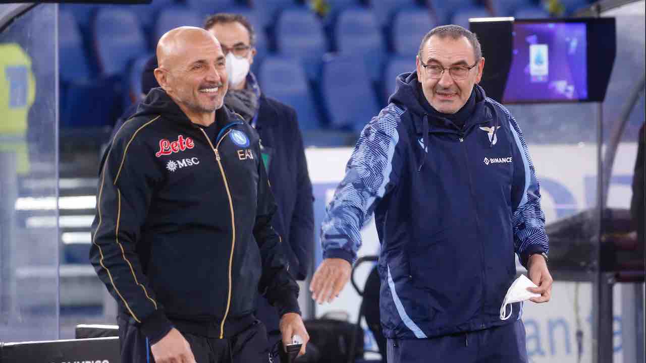 Spalletti-Sarri confronto 11112022 Napolicalciolive.com