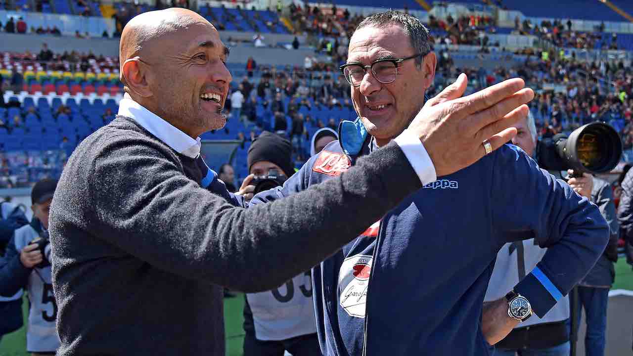 Spalletti-Sarri confronto 11112022 Napolicalciolive.com