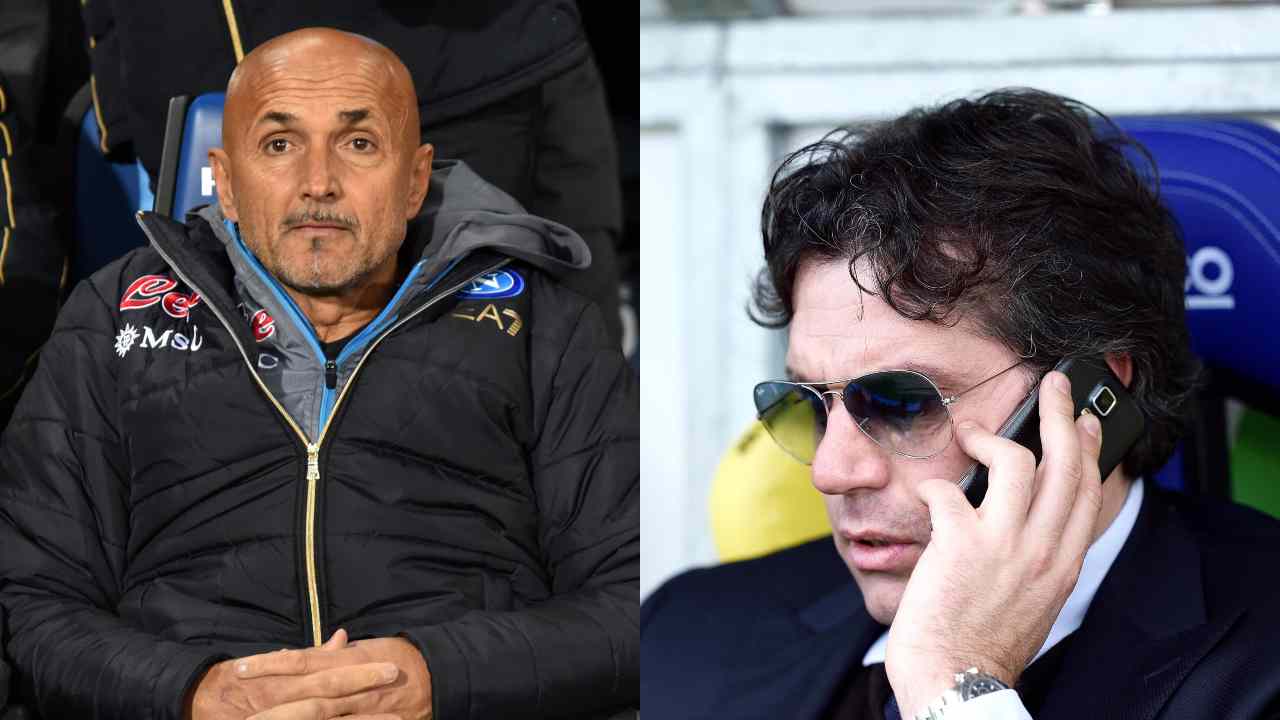 Luciano Spalletti e Cristiano Giuntoli - Napolcalciolive.com