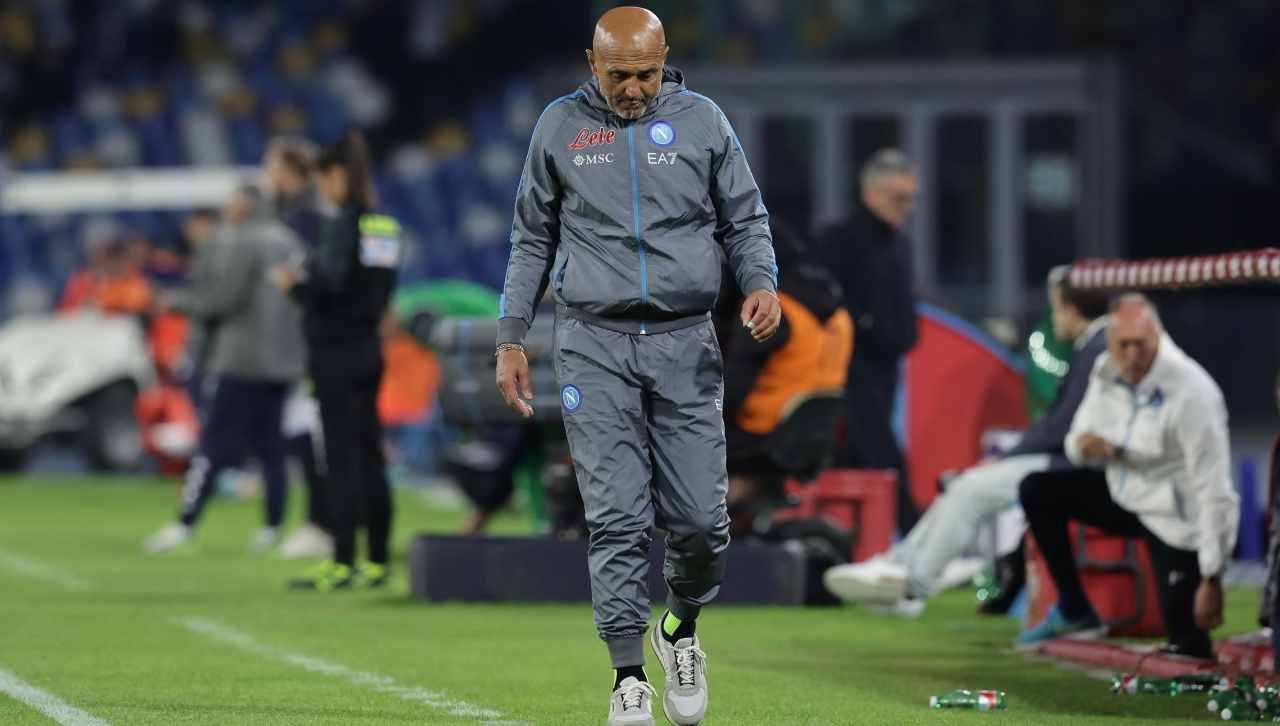 Spalletti pensieroso 