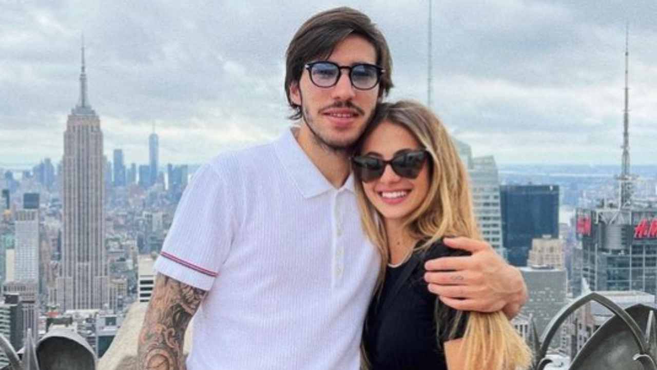 Sandro Tonali e Giulia Pastore insieme su Instagram (Instagram - Giulia Pastore) Napolicalciolive.com