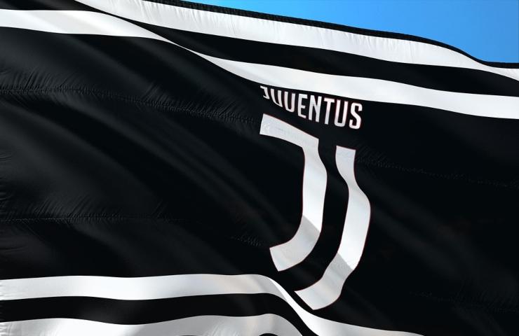 Una bandiera della Juventus