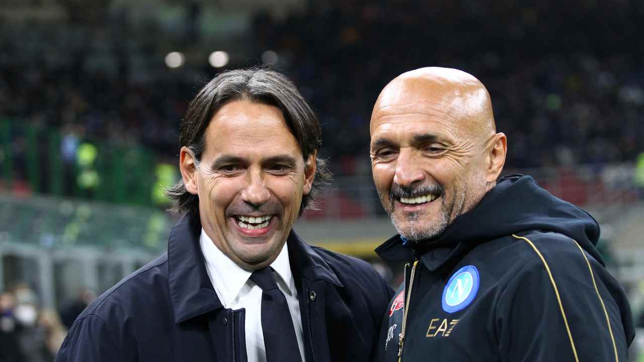 Simone Inzaghi e Luciano Spalletti