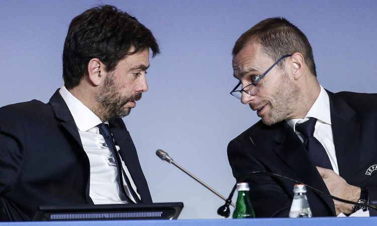 Agnelli e Ceferin - napolicalciolive.com