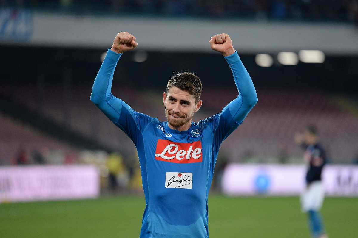 Jorginho durante la sua avventura a Napoli napolicalciolive.com 31122022