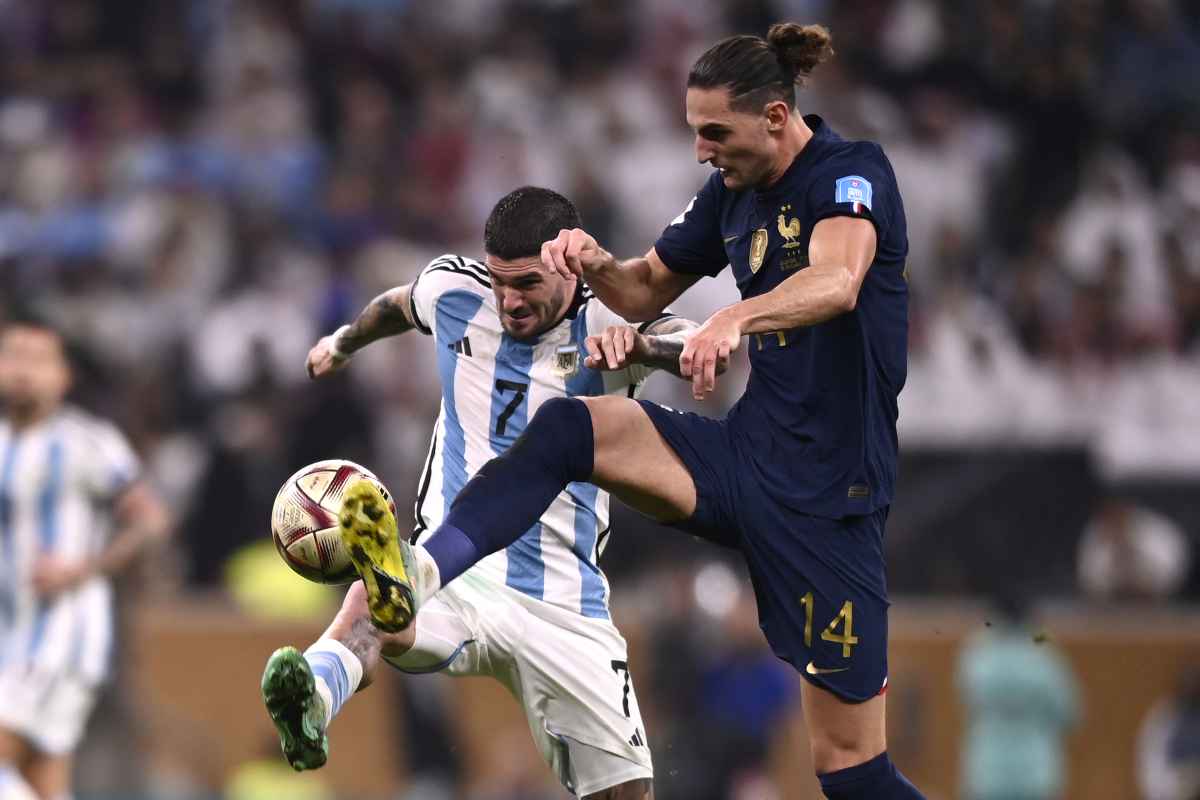 Rabiot con De Paul 