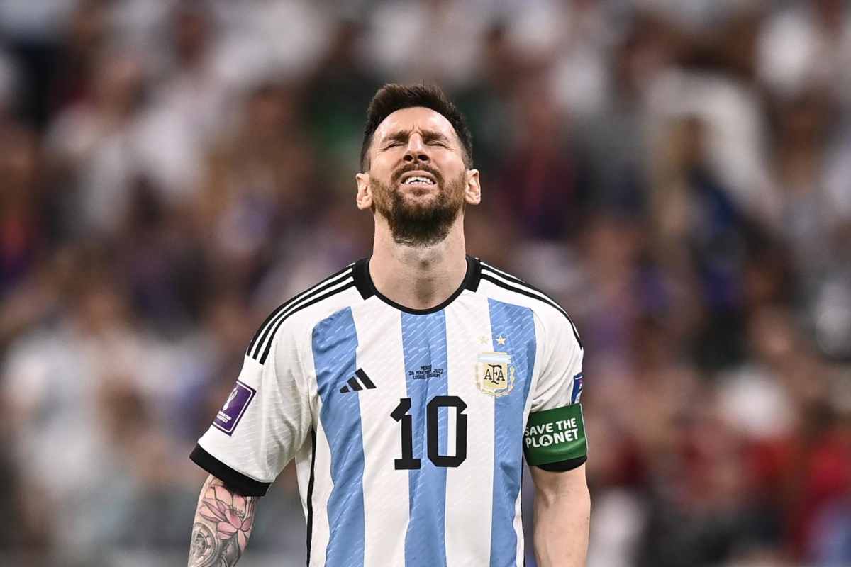 Messi disperato 