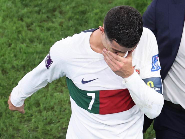 La delusione di CR7 dopo l'eliminazione - Napolicalciolive.com