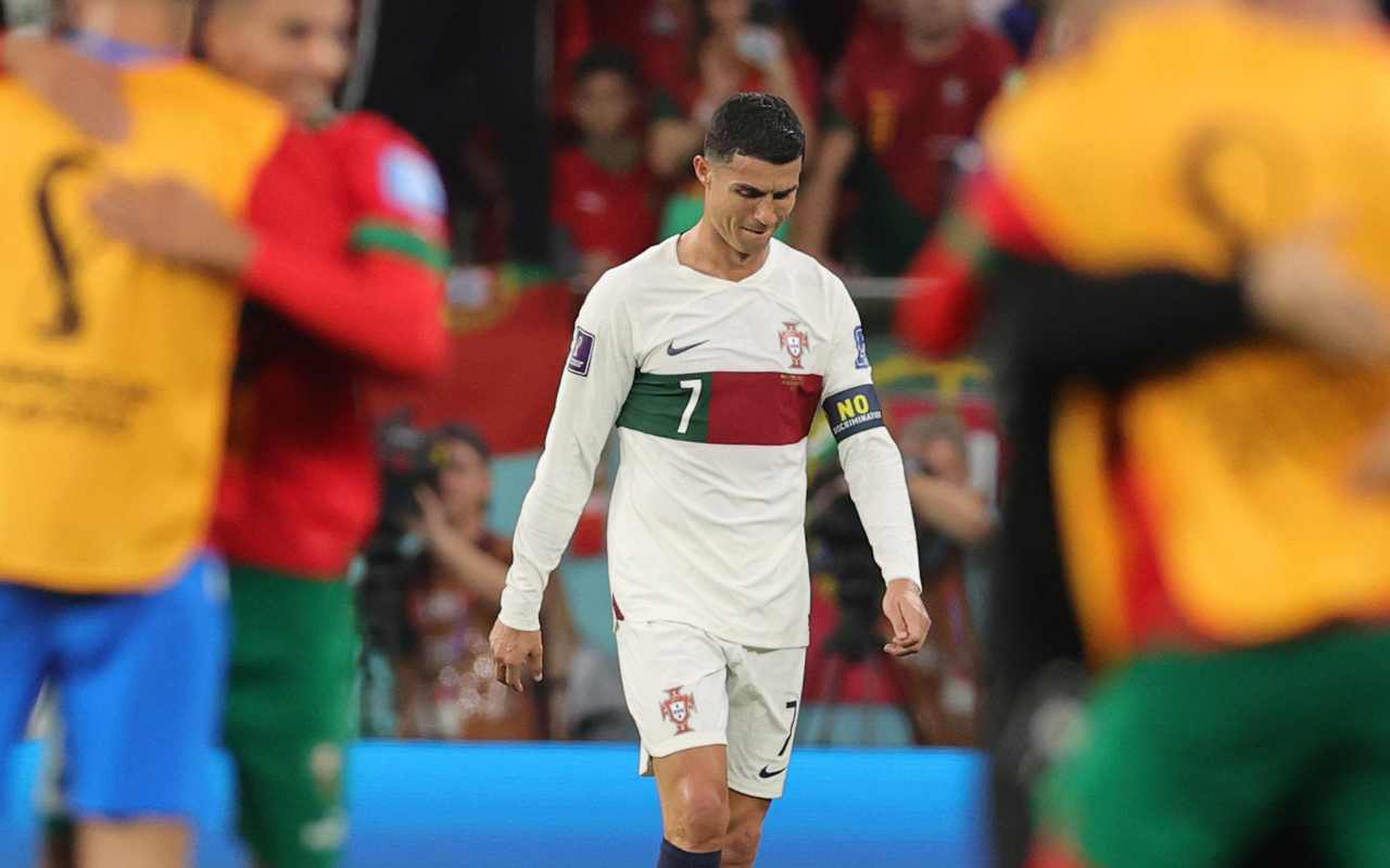 La delusione di Ronaldo dopo l'eliminazione - Napolicalciolive.com