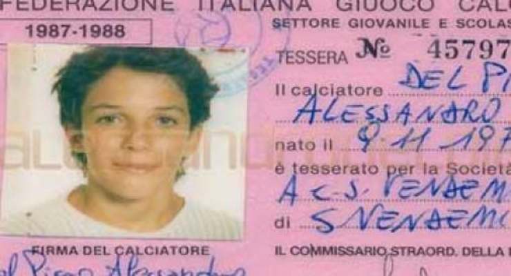 La tessera da giocatore del bianconero del 1987-1988 - Napolicalciolive.com