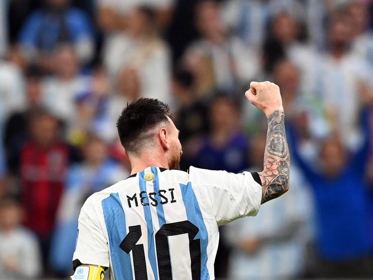 Leo Messi, attaccante dell'Argentina - Napolicalciolive.com