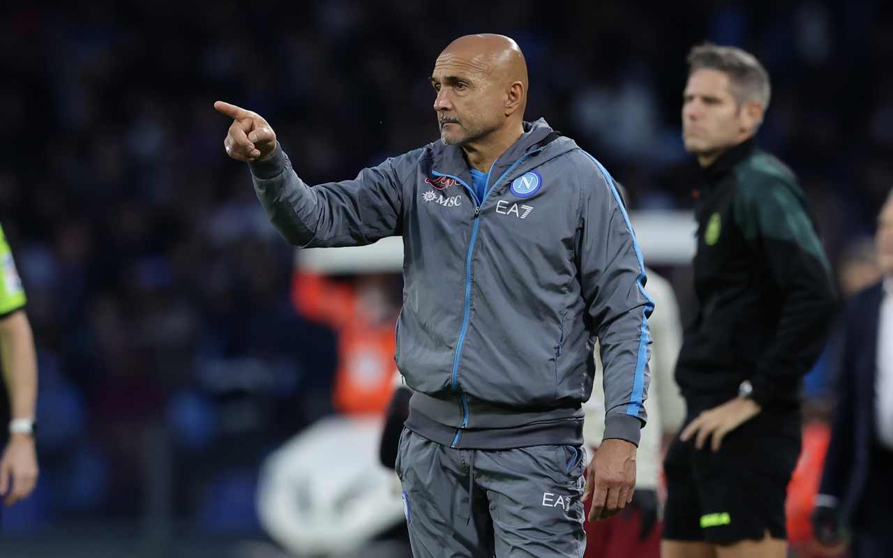 Luciano Spalletti, allenatore del Napoli napolicalciolive.com 04122022