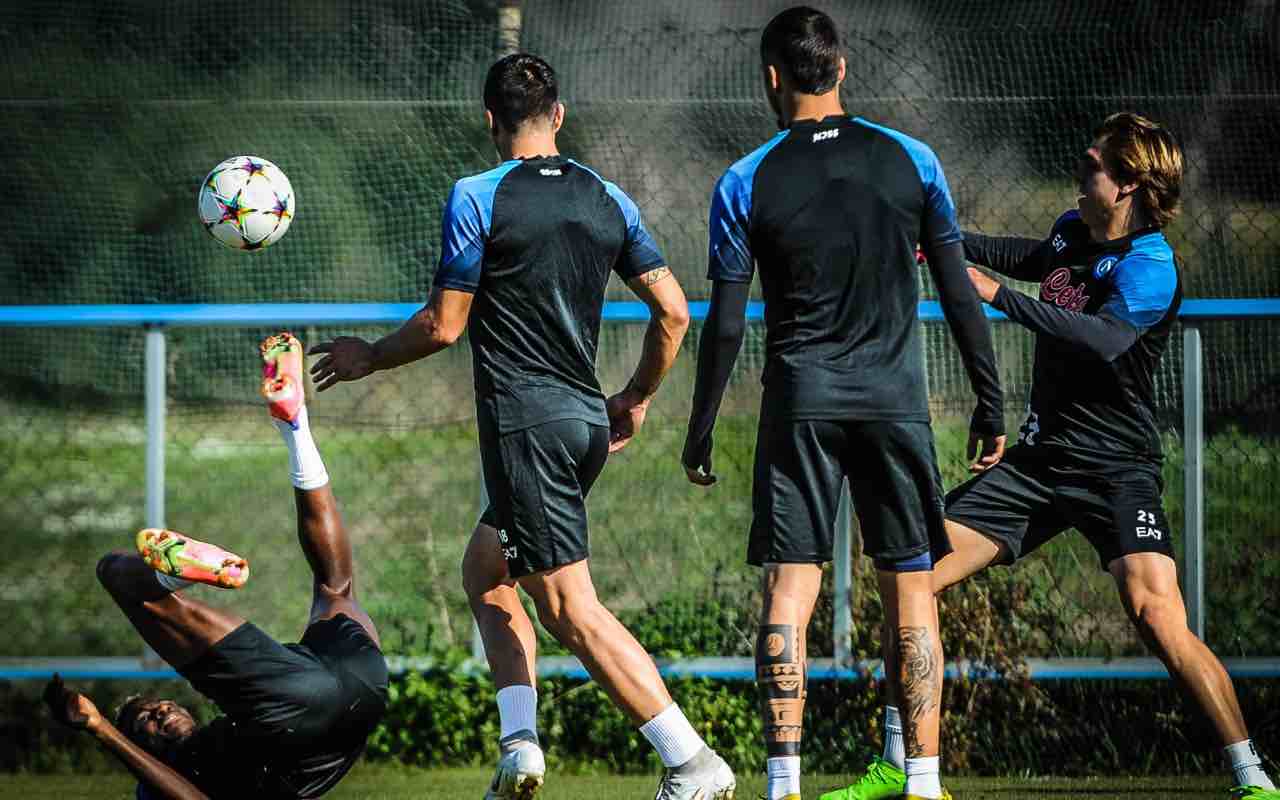 Napoli Allenamento