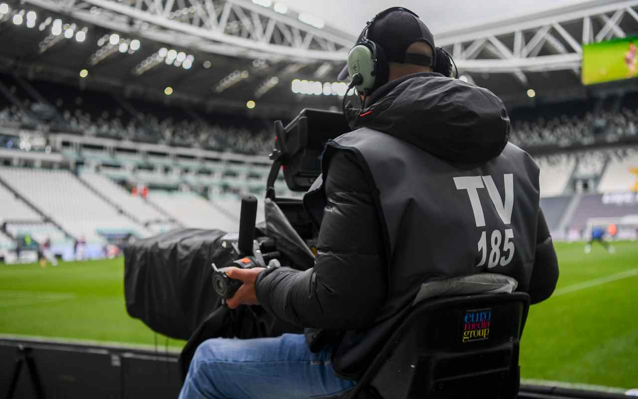 Telecamera all'Allianz Stadium 
