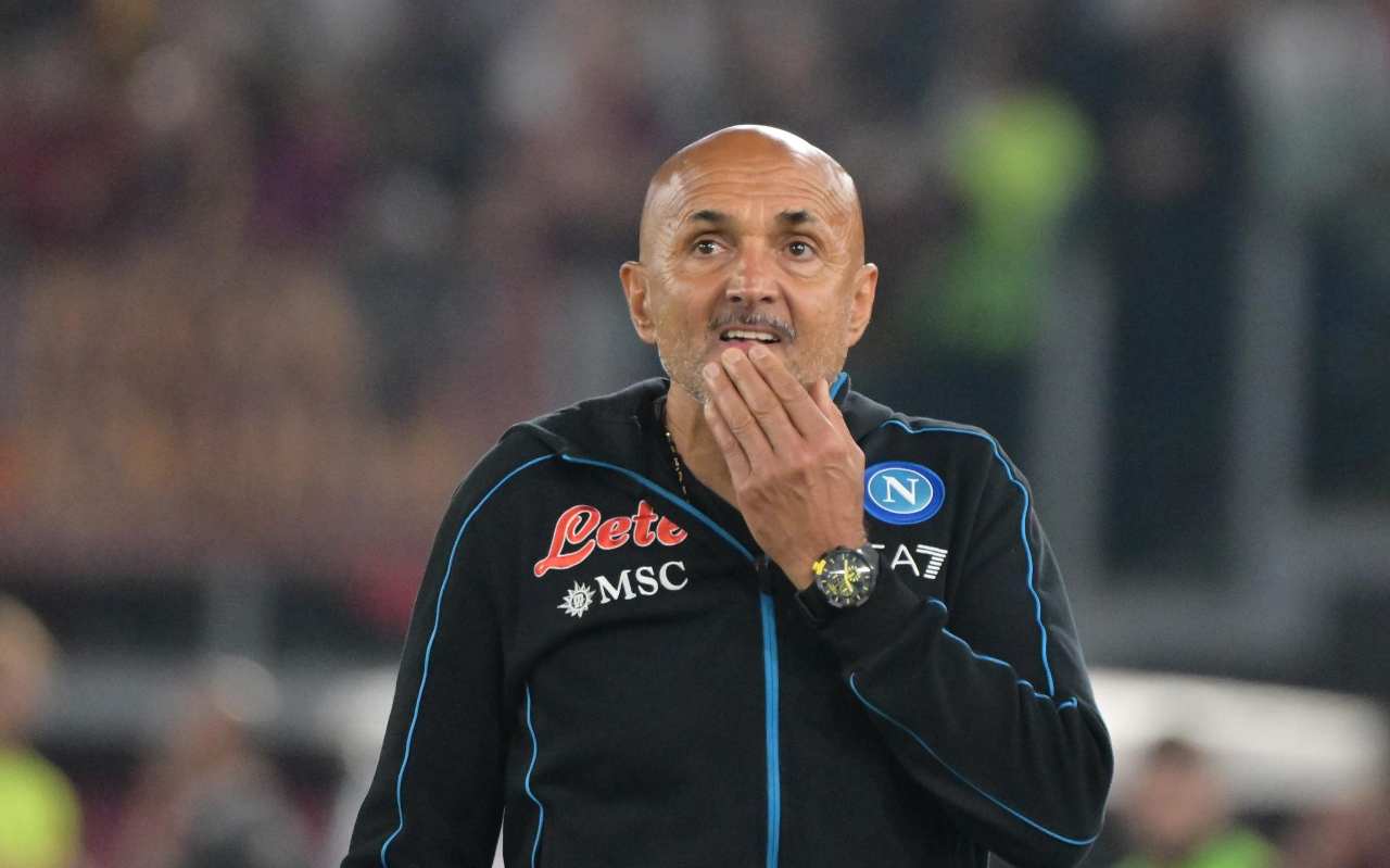 Spalletti preoccuapato 