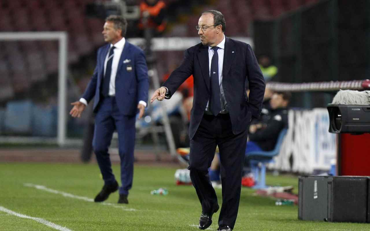 Rafa Benitez ricorda il difensore- napolicalciolive.com