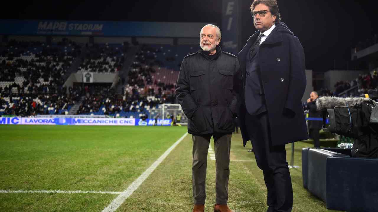 De Laurentiis e Giuntoli - napolicalciolive 011222