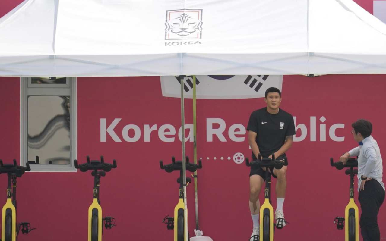 Kim Minjae in fase di allenamento - napolicalciolive.com