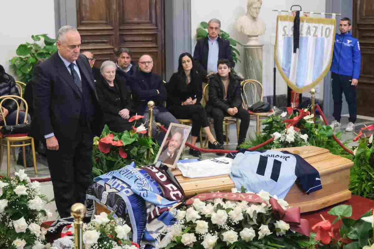 Lotito rende omaggio a Mihajlovic - napolicalciolive.com