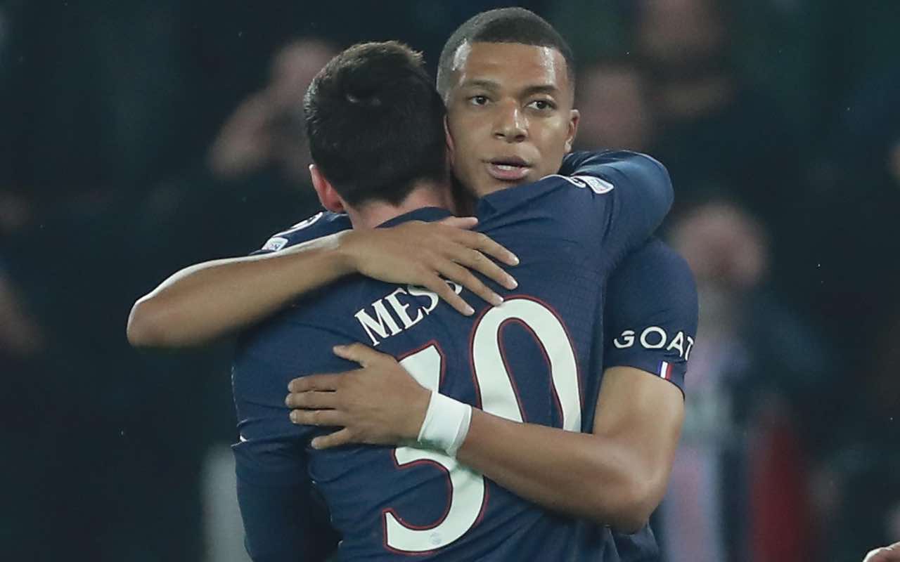 Messi Mbappé PSG