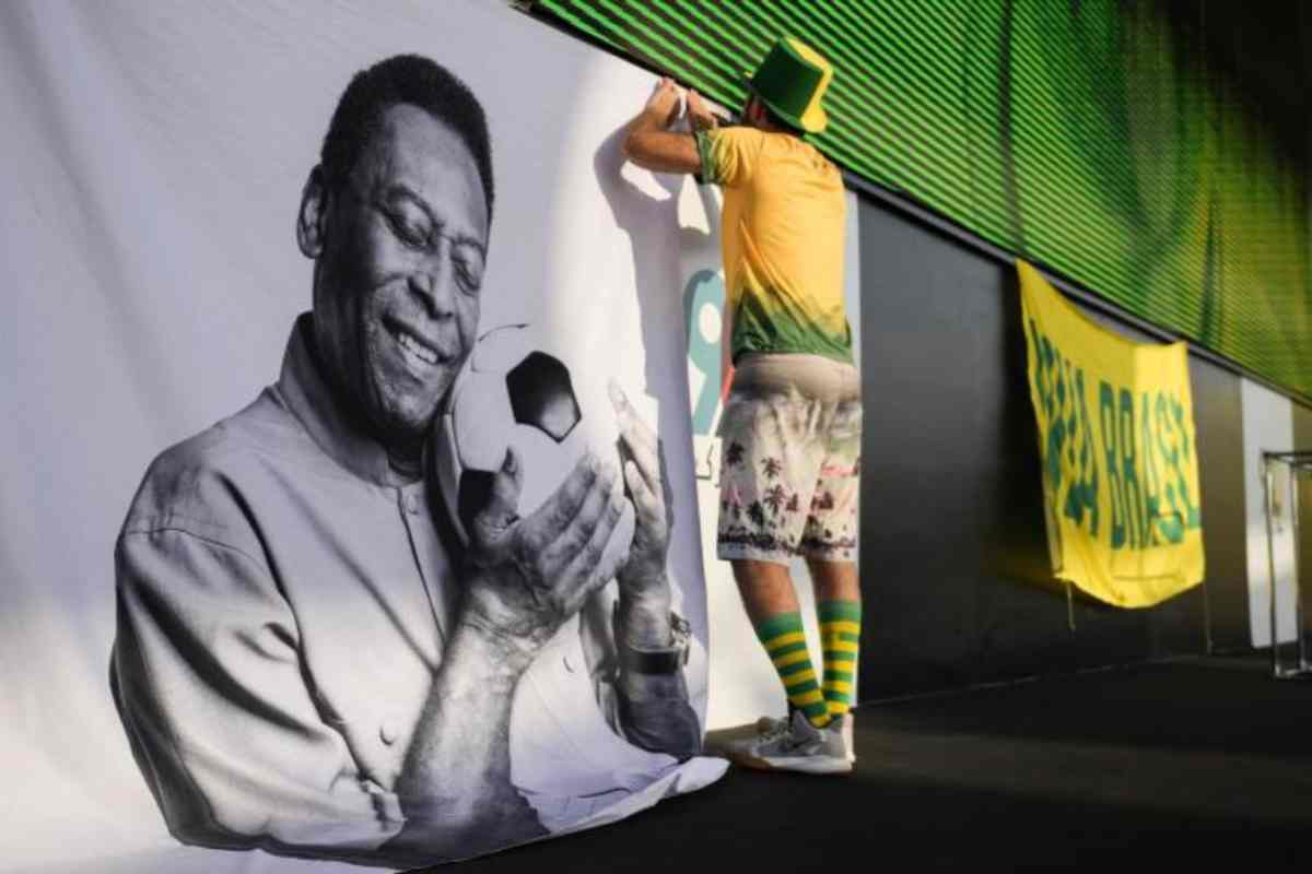 Il Brasile in lutto per la morte di Pelé - napolicalciolive.com