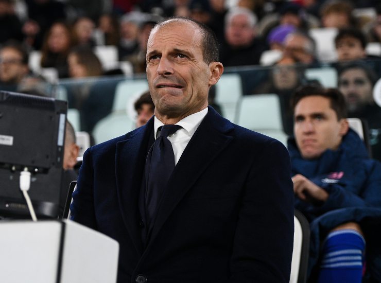 Allegri in panchina 