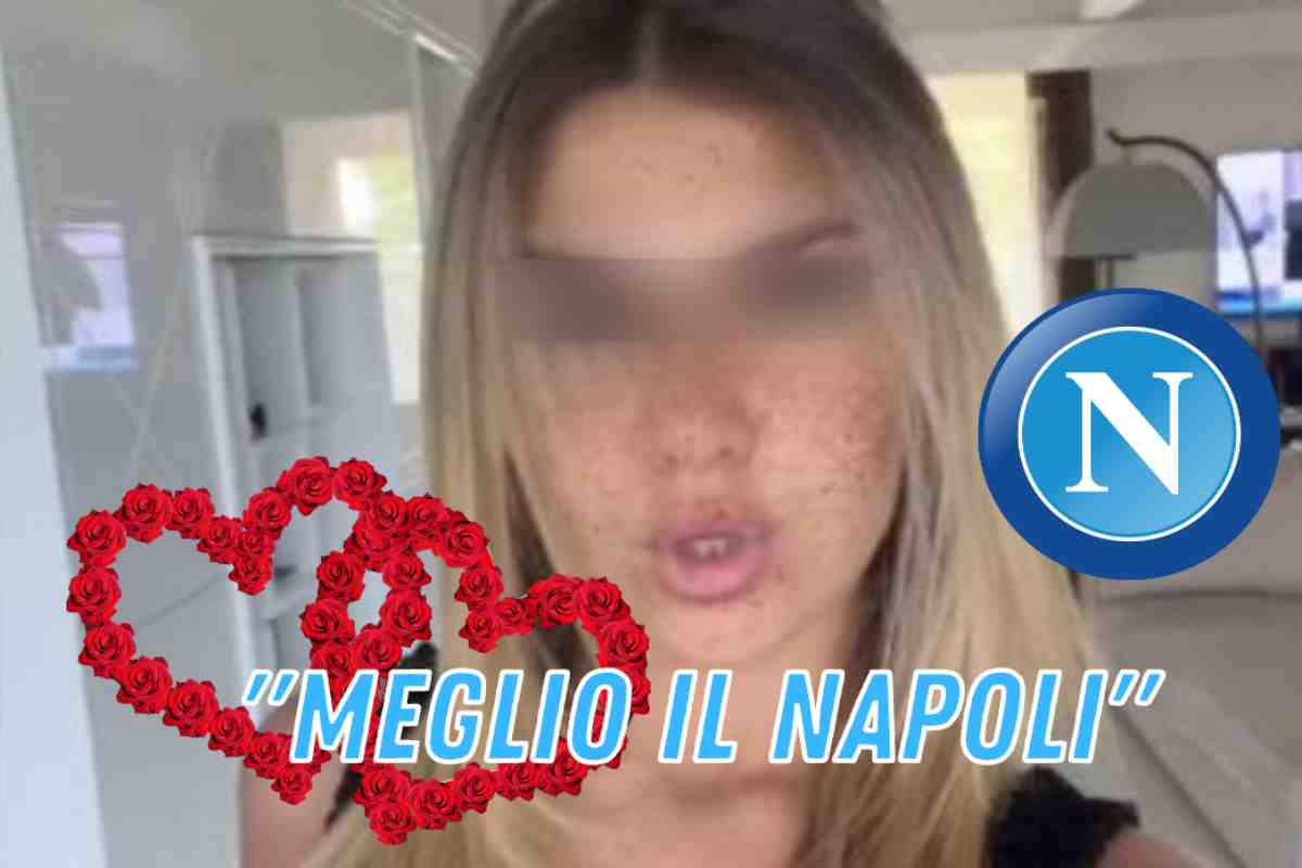 Chanel Totti sul Napoli