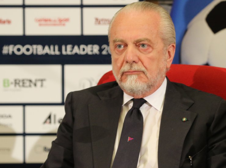 Aurelio De Laurentiis in conferenza stampa