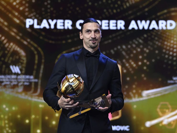 Zlatan Ibrahimovic premiato