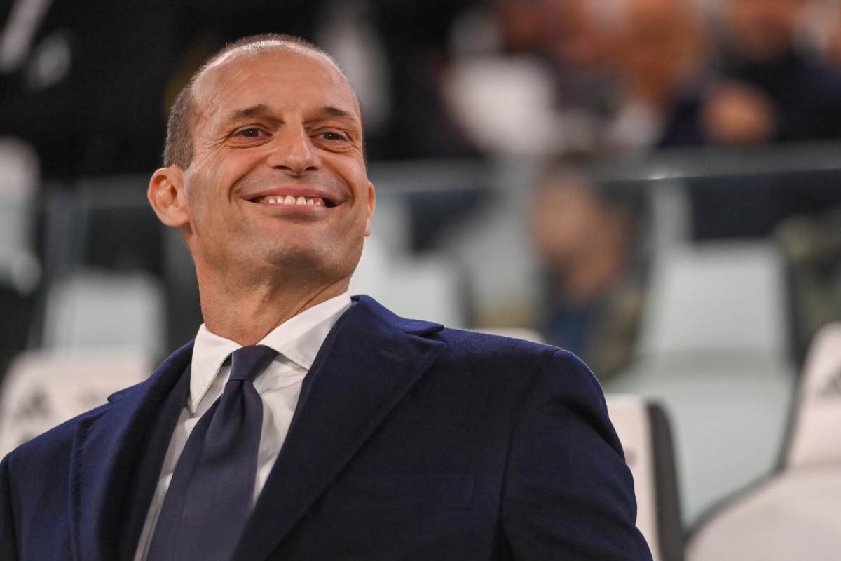 Massimiliano Allegri sorridente