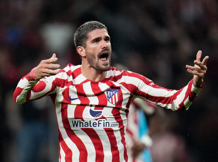 Rodrigo De Paul con la maglia dell'Atletico Madrid napolicalciolive.com 08012023