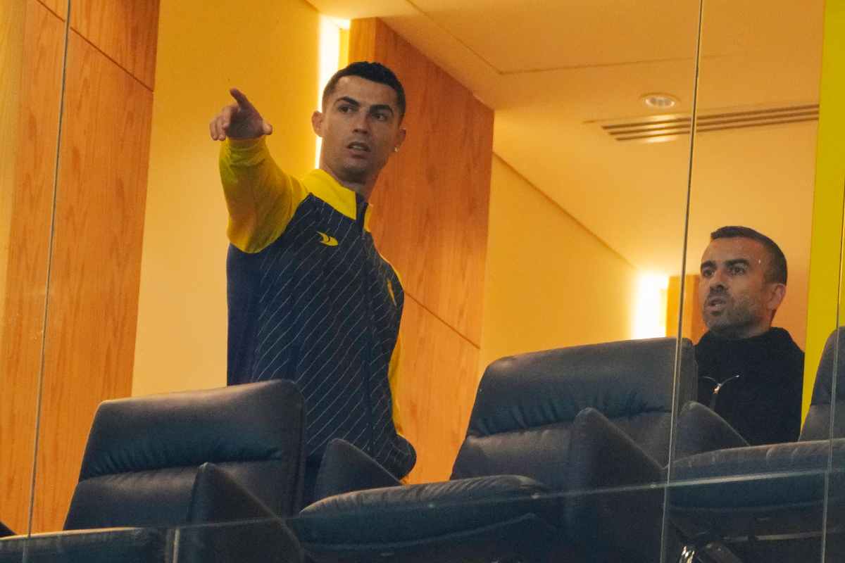 Ronaldo segue l'Al Nassr in tribuna - napolicalciolive.com