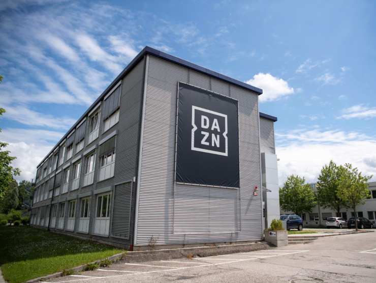 Uno dei quartieri generali europei di Dazn - Napolicalciolive.com