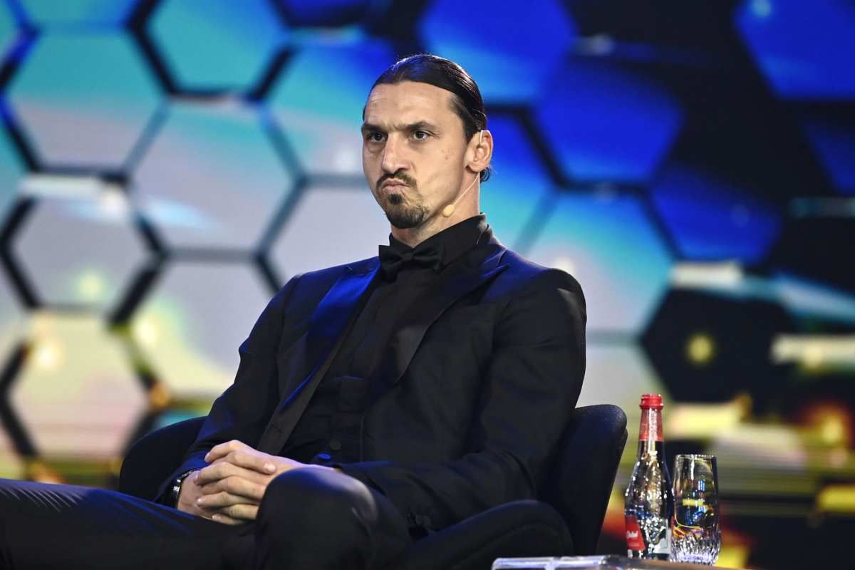 Zalatan Ibrahimovic pensieroso