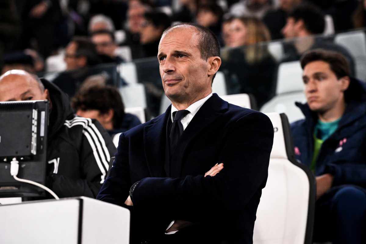 Allegri in panchina