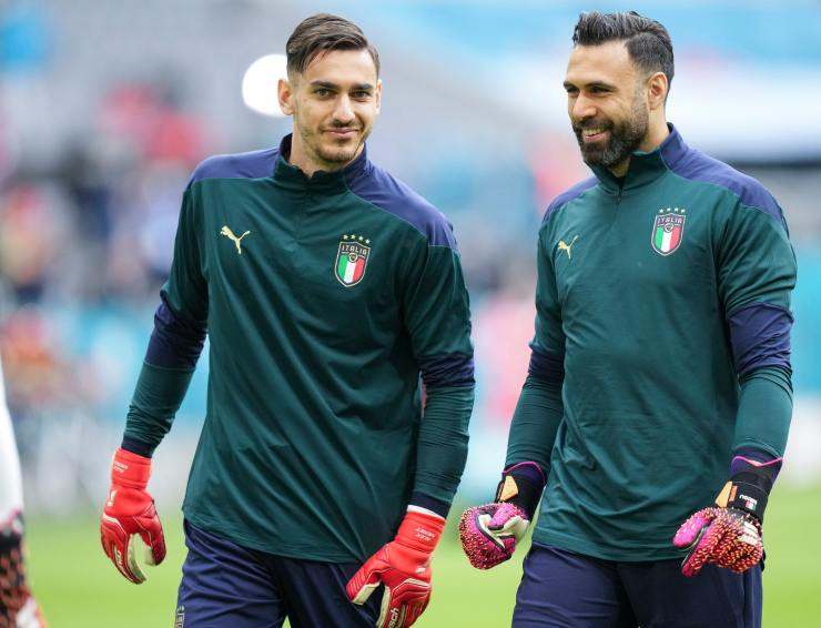 Meret e Sirigu in Nazionale