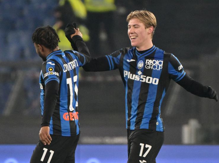 Atalanta Lazio Lookman Hojlund