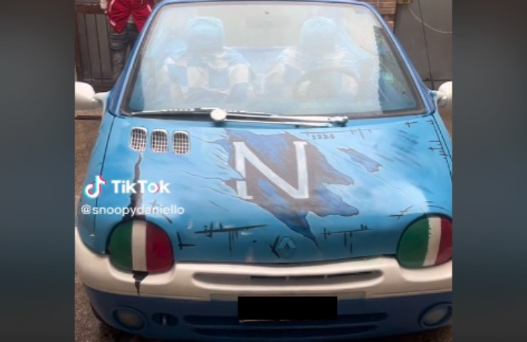 Napoli scudetto automobile