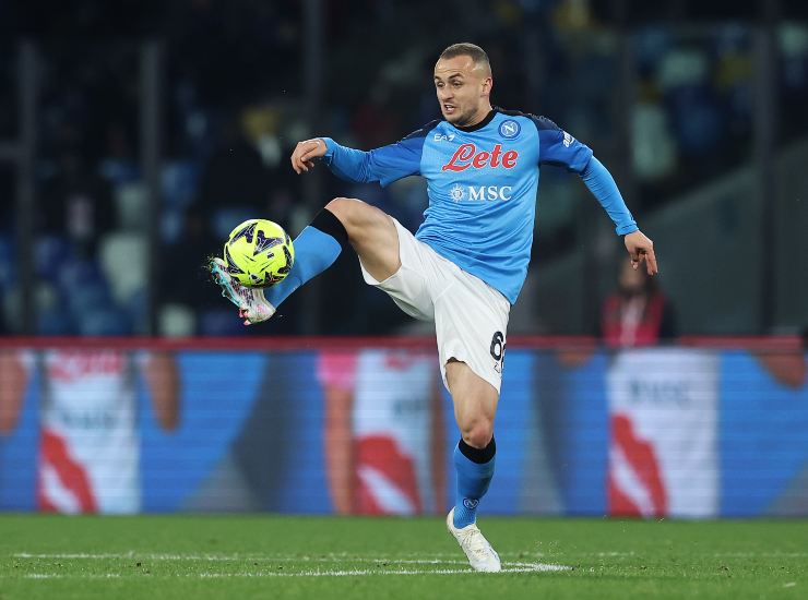 Stanislav Lobotka con il Napoli