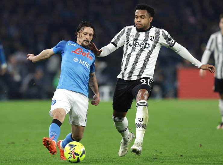 McKennie Napoli Juventus