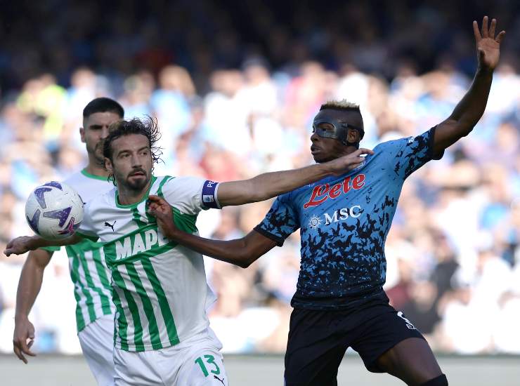 Napoli precedenti Sassuolo