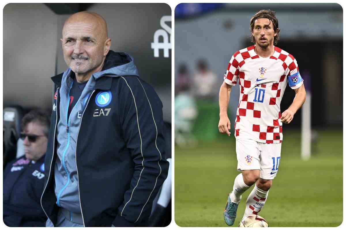 Spalletti Napoli Modric