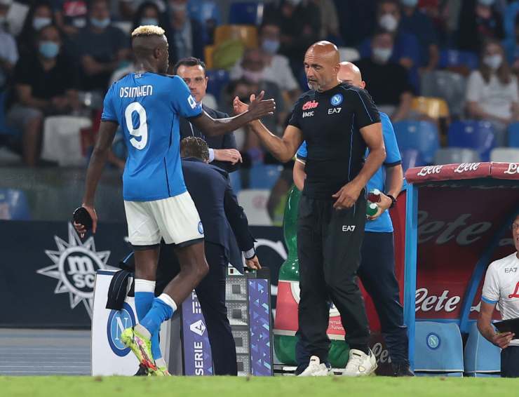 Spalletti e Osimhen