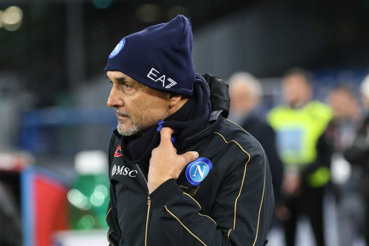 Luciano Spalletti in apprensione