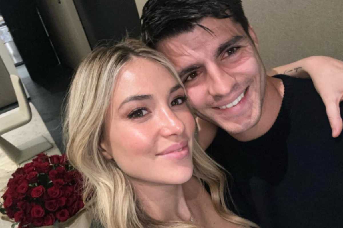 Morata ed Alice Campello Instagram