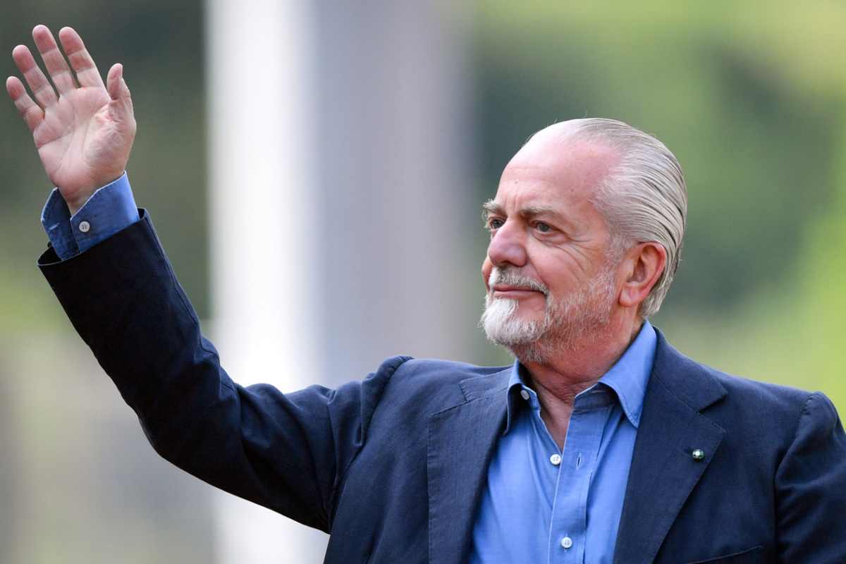 Un grande chef allo stadio, lo porta De Laurentiis