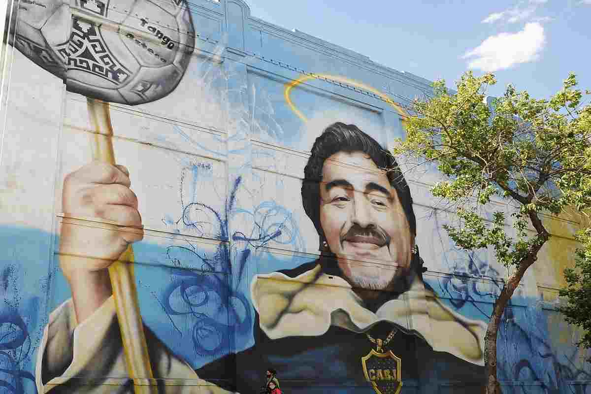 Un sosia di Maradona uguale a Diego