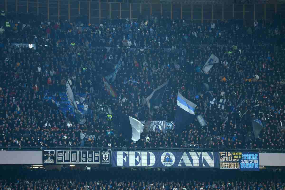 tifosi Napoli infuriati